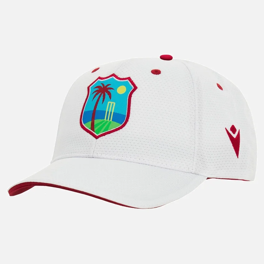 Gorra blanca de críquet de las Indias Occidentales 2025/26 Gorra blanca de críquet de las Indias Occidentales 2025/26