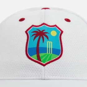 Gorra blanca de críquet de las Indias Occidentales 2025/26