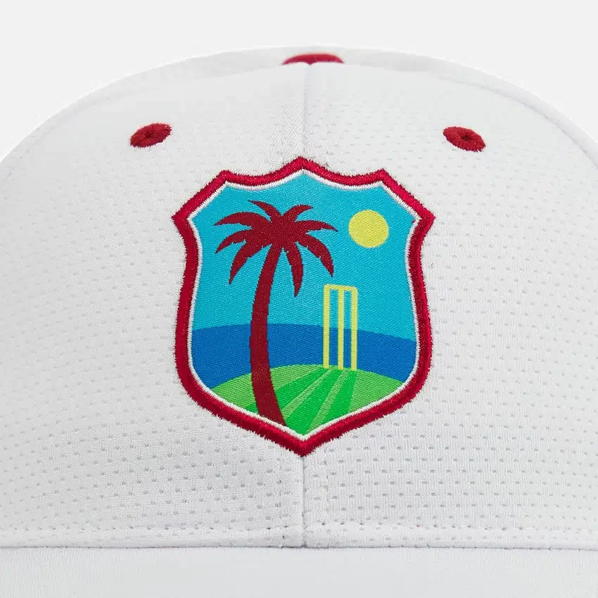 Gorra blanca de críquet de las Indias Occidentales 2025/26 Gorra blanca de críquet de las Indias Occidentales 2025/26