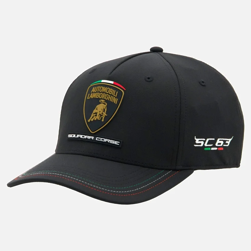 Gorra de béisbol para adultos de Automobili Lamborghini Squadra Corse Gorra de béisbol para adultos de Automobili Lamborghini Squadra Corse