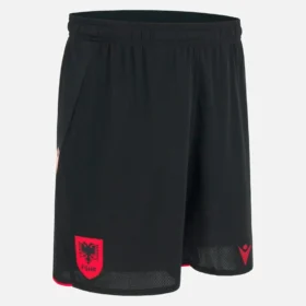 Pantalones Cortos de local para adultos de la selección nacional de Albania FSHF 2026/27 Pantalones Cortos de local para adultos de la selección nacional de Albania FSHF 2026/27