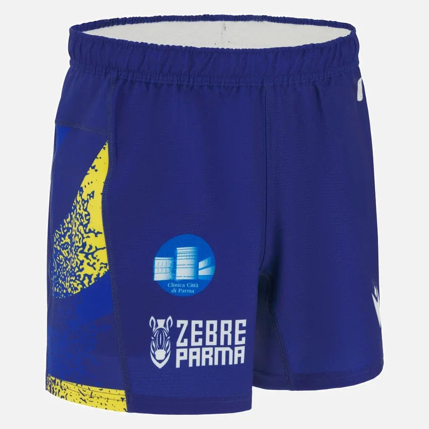 Pantalones Cortos de local para adultos Zebre Parma 2025/26 Pantalones Cortos de local para adultos Zebre Parma 2025/26