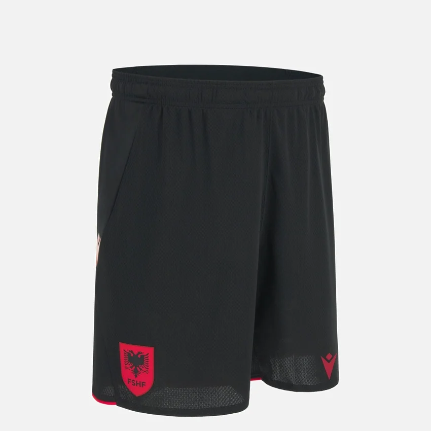 Pantalones Cortos para partidos en casa de la selección nacional de Albania FSHF 2026/27 junior Pantalones Cortos para partidos en casa de la selección nacional de Albania FSHF 2026/27 junior