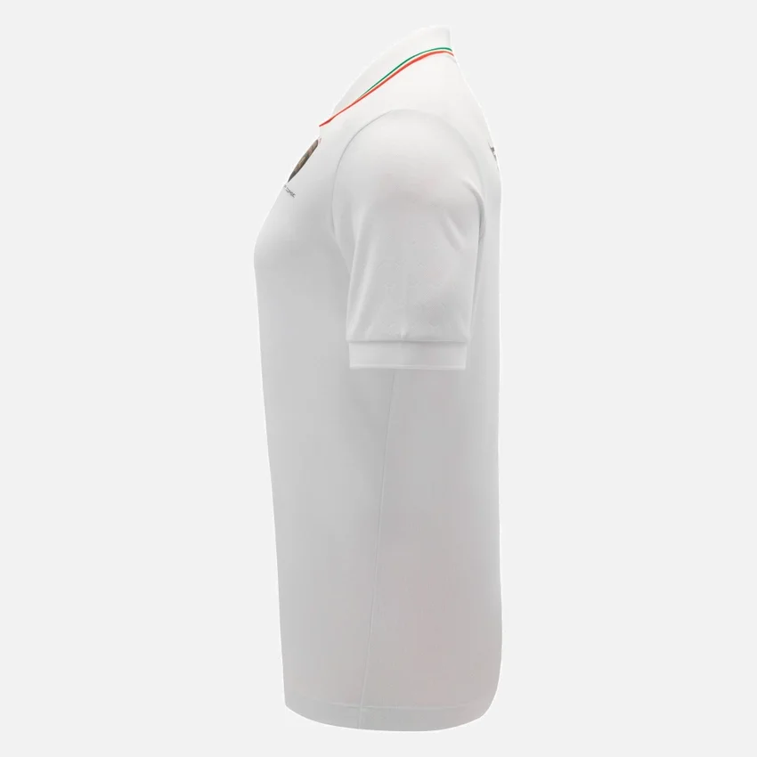 Polos blancos para hombres de Automobili Lamborghini Squadra Corse Polos blancos para hombres de Automobili Lamborghini Squadra Corse