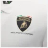 Polos blancos para hombres de Automobili Lamborghini Squadra Corse Polos blancos para hombres de Automobili Lamborghini Squadra Corse