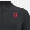 Polos negros de viaje para adultos de la selección nacional de Albania FSHF 2026/27