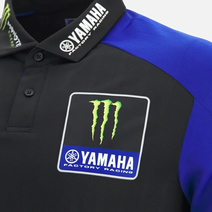 Polos réplica del equipo Monster Energy Yamaha MotoGP 2026 para hombre Polos réplica del equipo Monster Energy Yamaha MotoGP 2026 para hombre