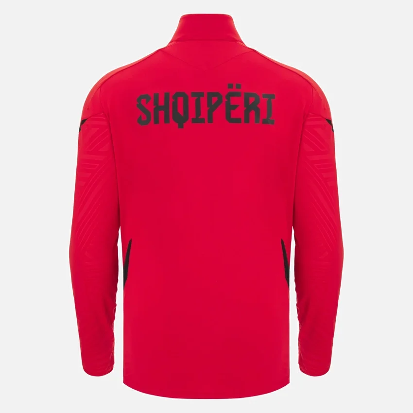 Selección de Albania FSHF 2026/27 Sudadera con cremallera de 1/4 para adultos Selección de Albania FSHF 2026/27 Sudadera con cremallera de 1/4 para adultos