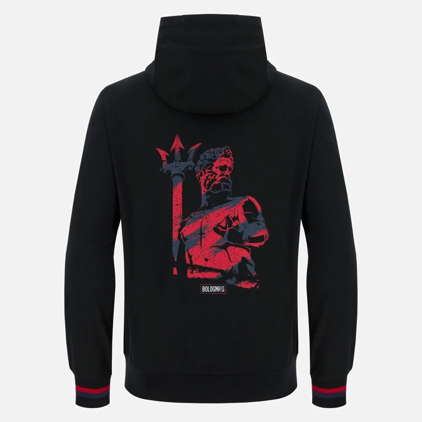 Sudadera con capucha de la línea para aficionados del Bologna FC 1909 2025/26 Sudadera con capucha de la línea para aficionados del Bologna FC 1909 2025/26