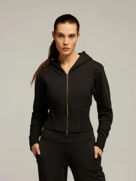 Sudadera con capucha y cremallera completa Elo 02