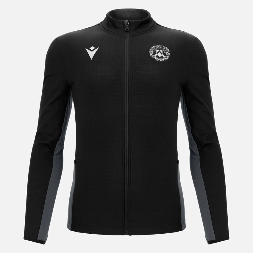 Sudadera con cremallera completa de la línea para aficionados adultos del Udinese Calcio 2025/26 Sudadera con cremallera completa de la línea para aficionados adultos del Udinese Calcio 2025/26