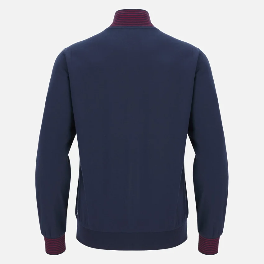 Sudadera con cremallera completa de la línea para aficionados del Bologna FC 1909 2025/26 Sudadera con cremallera completa de la línea para aficionados del Bologna FC 1909 2025/26