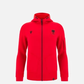 Sudadera con cremallera completa de la selección nacional de Albania 2026/27 para jóvenes Sudadera con cremallera completa de la selección nacional de Albania 2026/27 para jóvenes
