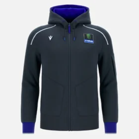 Sudadera con cremallera completa Monster Energy Yamaha MotoGP 2026 Man Travel Replica Sudadera con cremallera completa Monster Energy Yamaha MotoGP 2026 Man Travel Replica