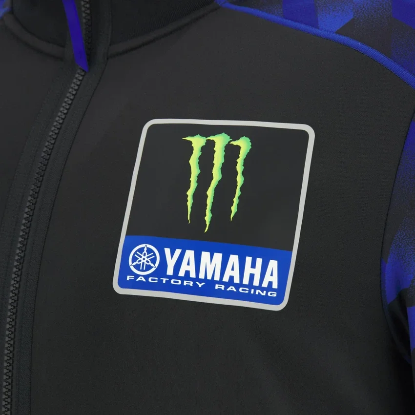 Sudadera con cremallera completa Monster Energy Yamaha MotoGP 2026 para hombre Sudadera con cremallera completa Monster Energy Yamaha MotoGP 2026 para hombre
