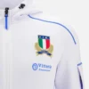 Sudadera con cremallera completa para adultos Italia Rugby 2025/26 Athleisure
