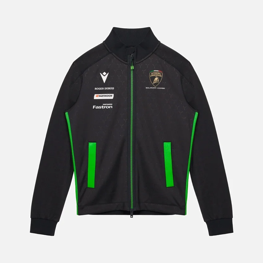 Sudadera con cremallera completa para niño de Automobili Lamborghini Squadra Corse Sudadera con cremallera completa para niño de Automobili Lamborghini Squadra Corse