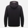 Sudadera con cremallera completa tricolor negra para hombre de Automobili Lamborghini Squadra Corse