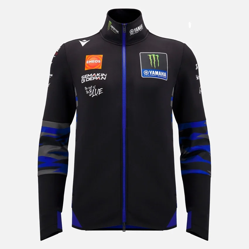 Sudadera con cremallera completa Yamaha Factory Racing 2025 para hombre Sudadera con cremallera completa Yamaha Factory Racing 2025 para hombre