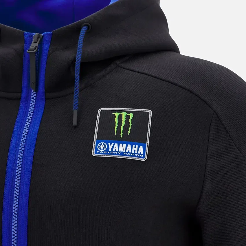 Sudadera con cremallera completa Yamaha Factory Racing 2025 para hombre Sudadera con cremallera completa Yamaha Factory Racing 2025 para hombre