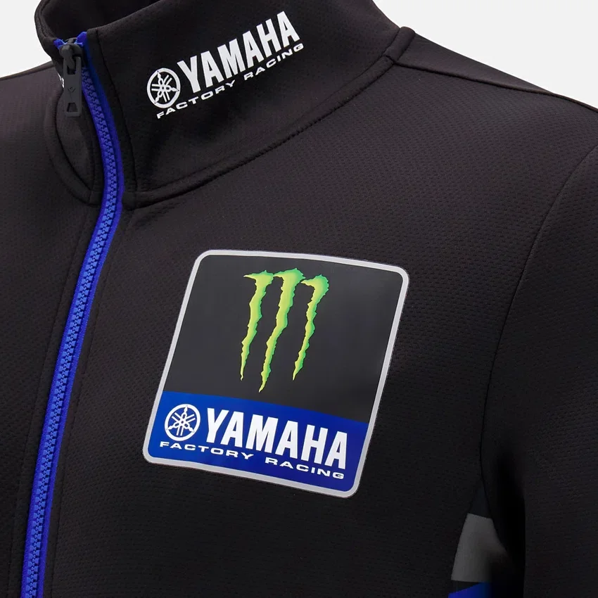 Sudadera con cremallera completa Yamaha Factory Racing 2025 para hombre Sudadera con cremallera completa Yamaha Factory Racing 2025 para hombre