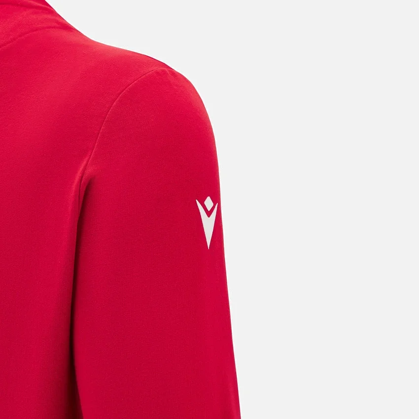 Sudadera de cuello redondo sin cepillar de la colección Unibo Red para Adultos Sudadera de cuello redondo sin cepillar de la colección Unibo Red para Adultos