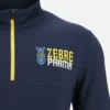 Sudadera de entrenamiento con cremallera de 1/4 para adultos Zebre Parma 2025/26 Sudadera de entrenamiento con cremallera de 1/4 para adultos Zebre Parma 2025/26