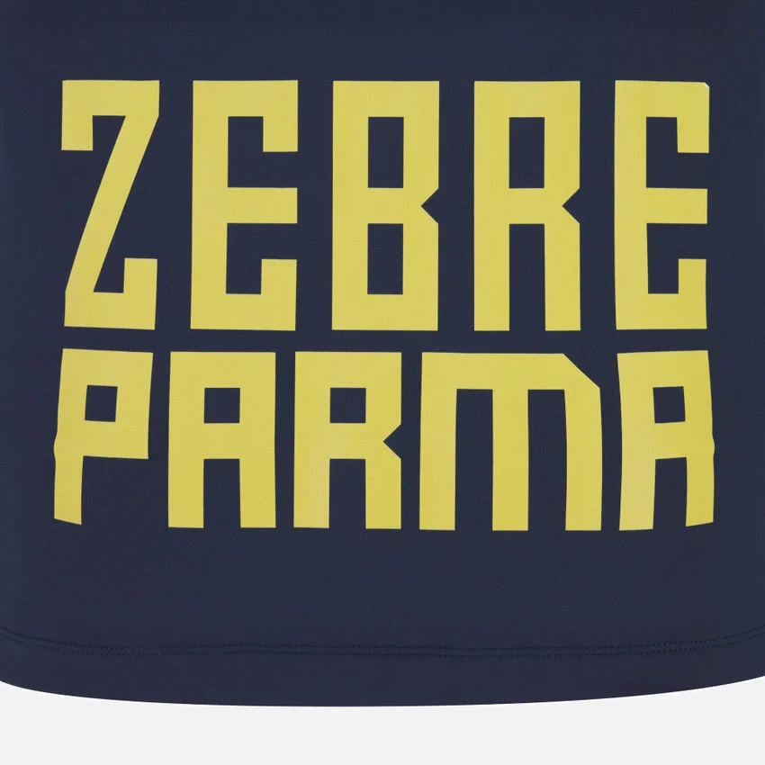 Sudadera de entrenamiento con cremallera de 1/4 para adultos Zebre Parma 2025/26 Sudadera de entrenamiento con cremallera de 1/4 para adultos Zebre Parma 2025/26