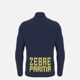 Sudadera de entrenamiento Zebre Parma 2025/26 Junior con cremallera de 1/4 Sudadera de entrenamiento Zebre Parma 2025/26 Junior con cremallera de 1/4