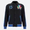 Sudadera universitaria de la línea para aficionados Italia Rugby 2025/26 Sudadera universitaria de la línea para aficionados Italia Rugby 2025/26