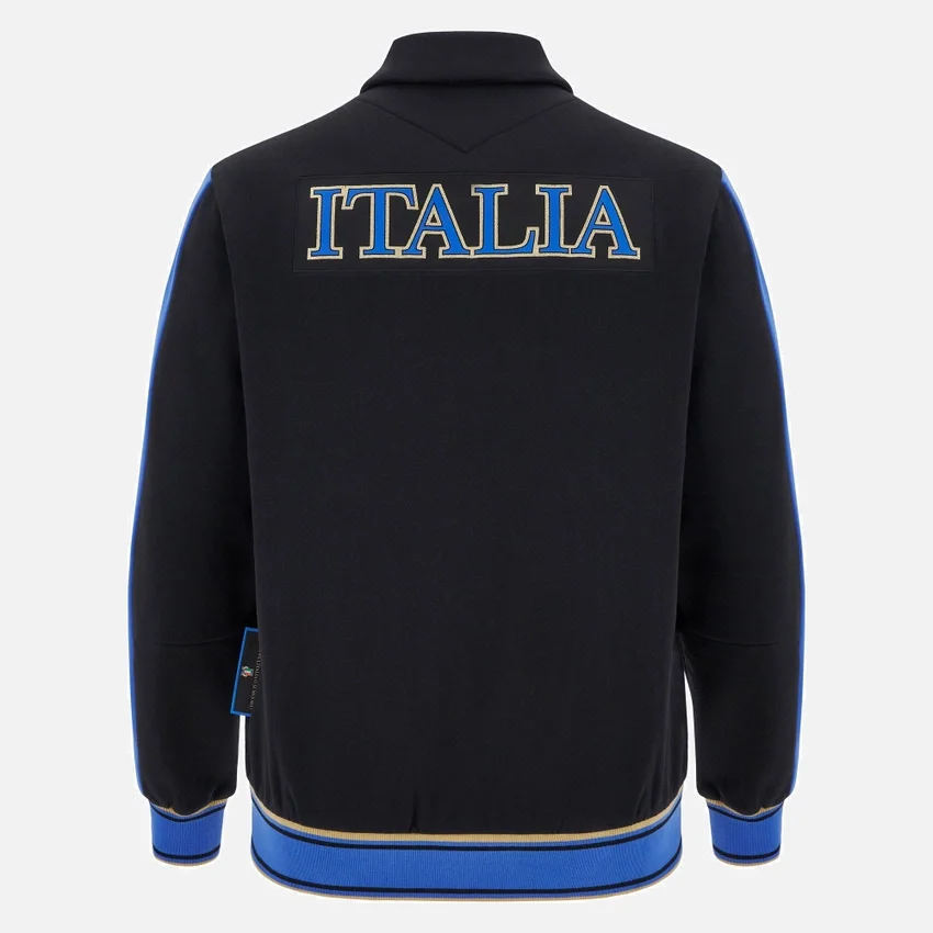 Sudadera universitaria de la línea para aficionados Italia Rugby 2025/26 Sudadera universitaria de la línea para aficionados Italia Rugby 2025/26